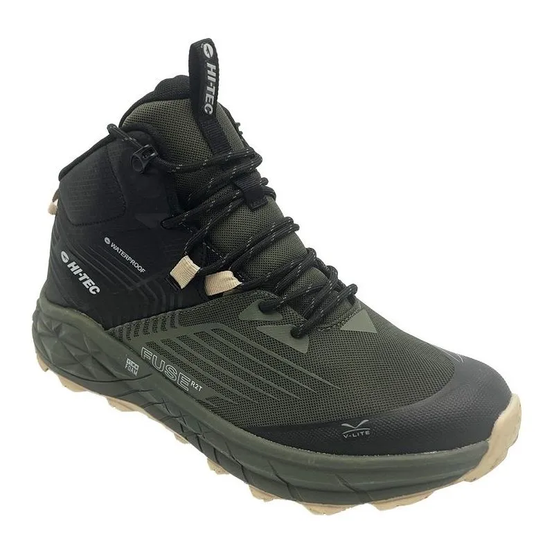 Hi-Tec Mens Geo Fuse Mid WP Shoes