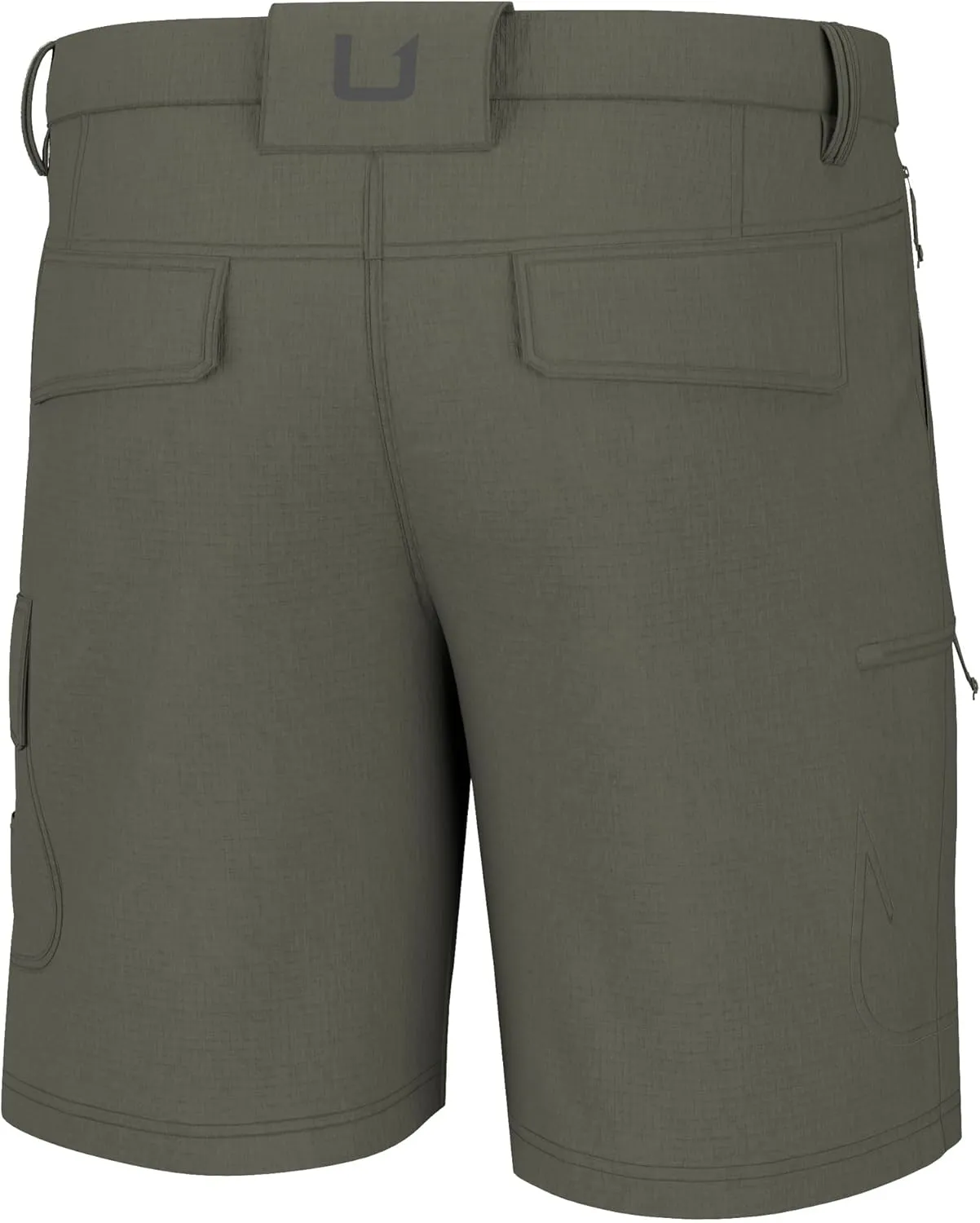 HUK A1a Quick-Dry Performance Fishing Shorts for Men