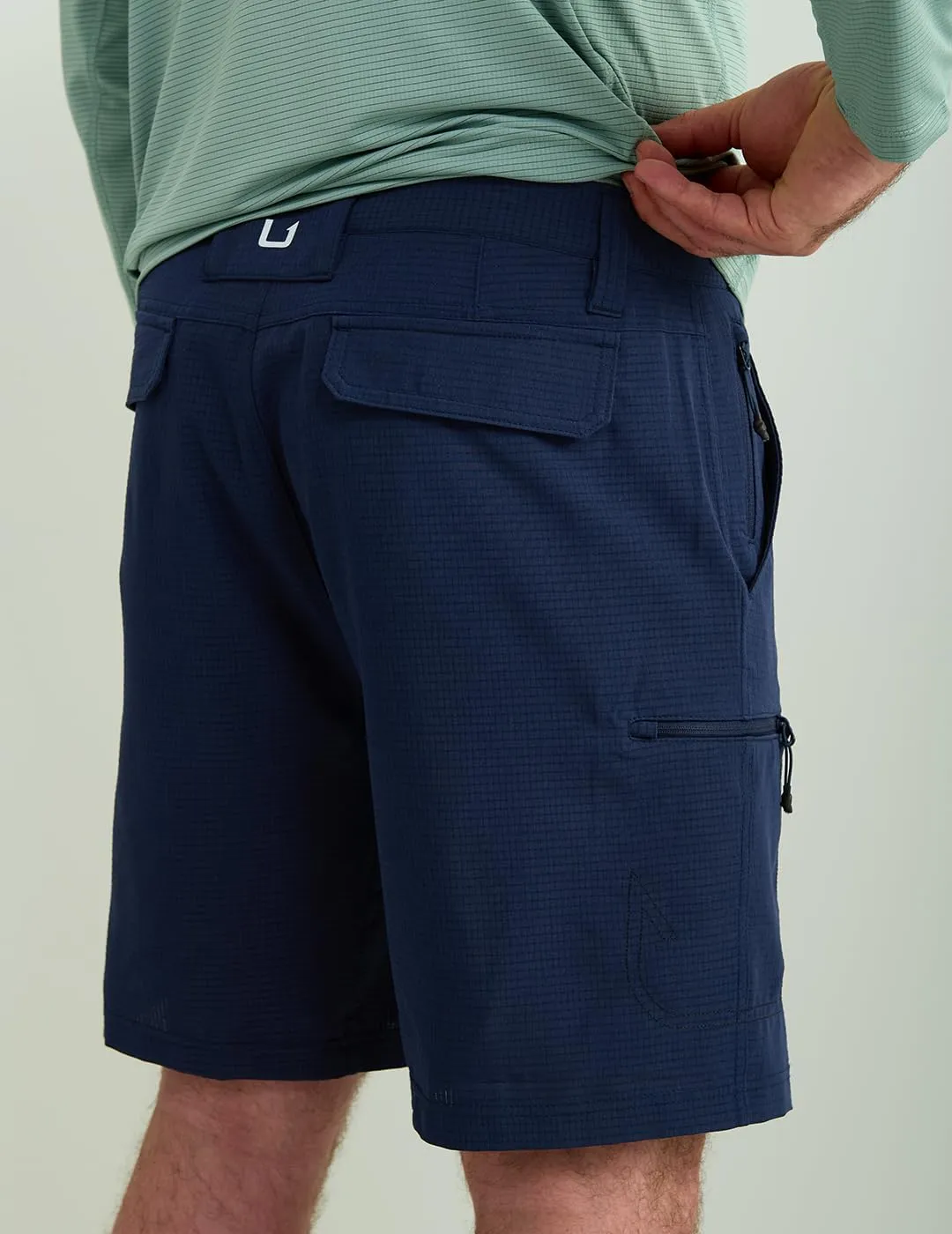 HUK A1a Quick-Dry Performance Fishing Shorts for Men