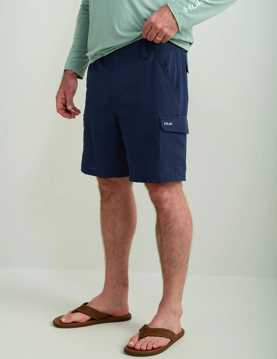 HUK A1a Quick-Dry Performance Fishing Shorts for Men