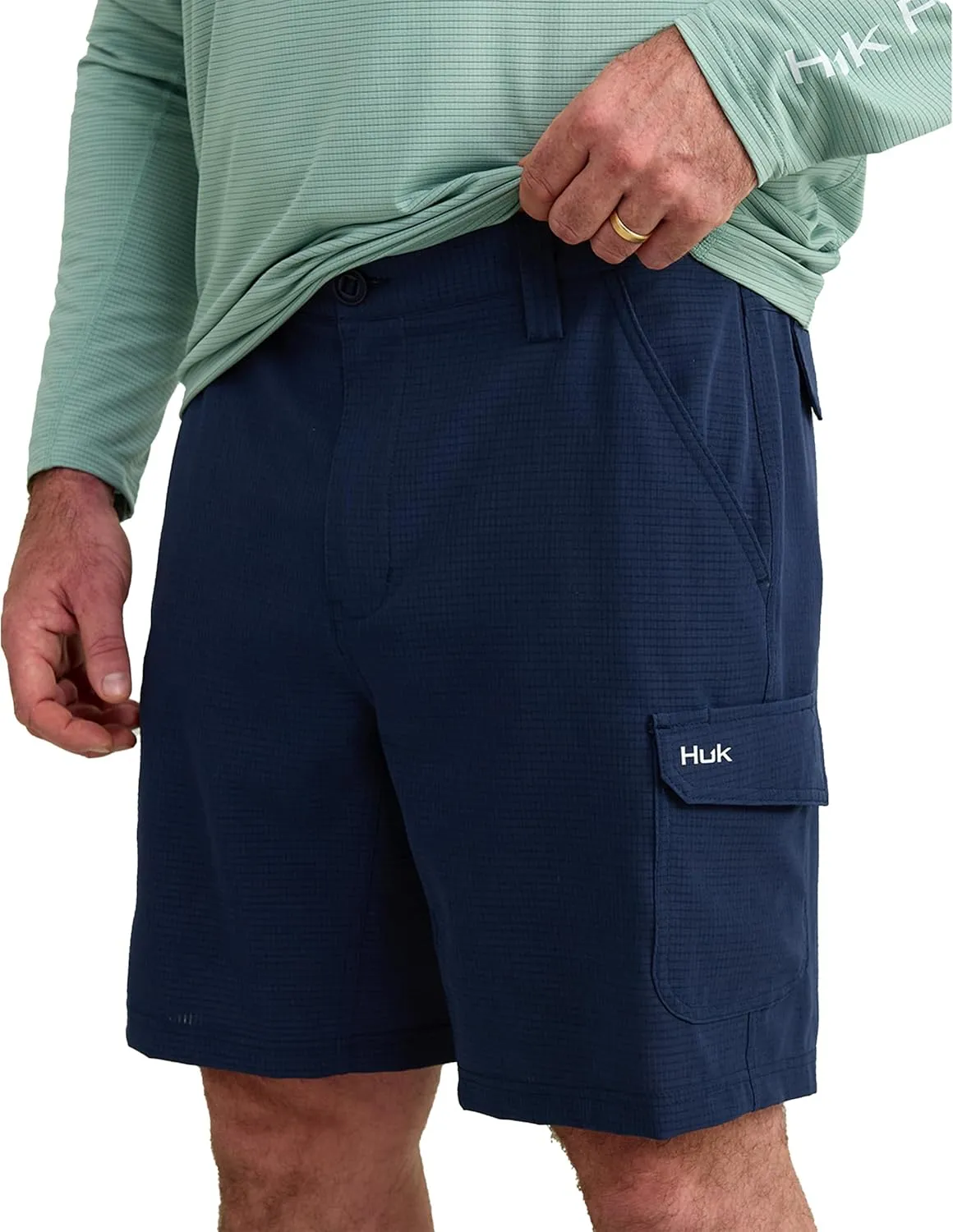 HUK A1a Quick-Dry Performance Fishing Shorts for Men