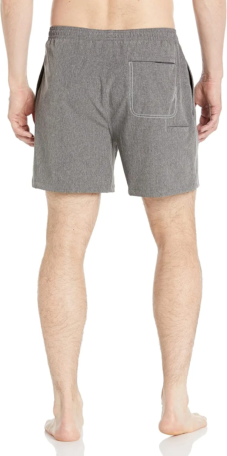 HUK Men's Volley 5.5" Elastic Waist Quick-Dry Swim Shorts