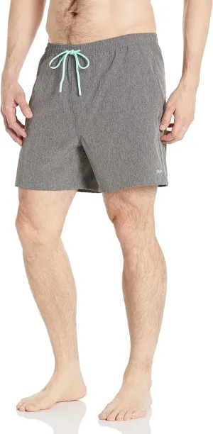 HUK Men's Volley 5.5" Elastic Waist Quick-Dry Swim Shorts