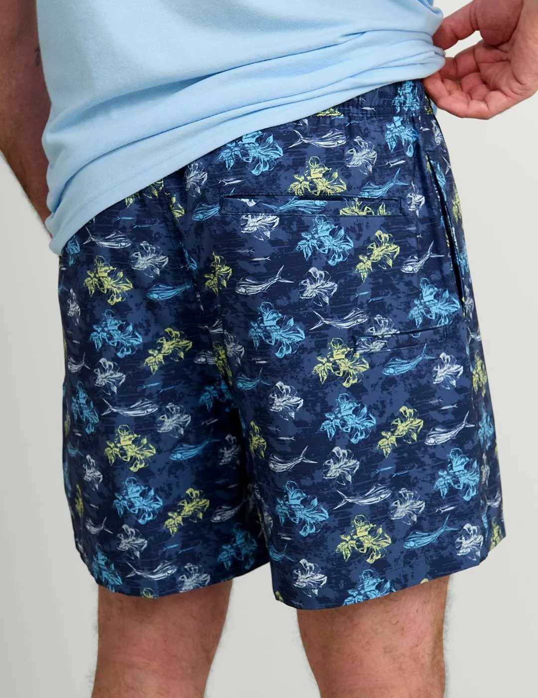 HUK Pursuit Volley Pattern, Quick-Dry Shorts for Men