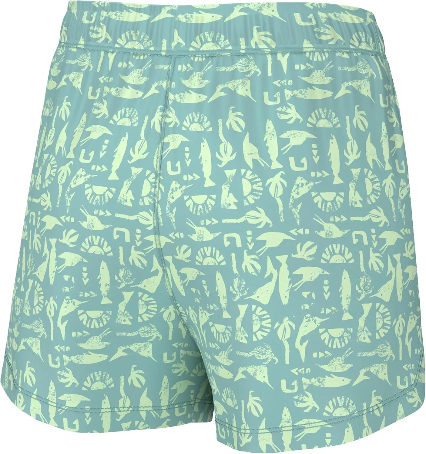 HUK Pursuit Volley Pattern, Quick-Dry Shorts for Women