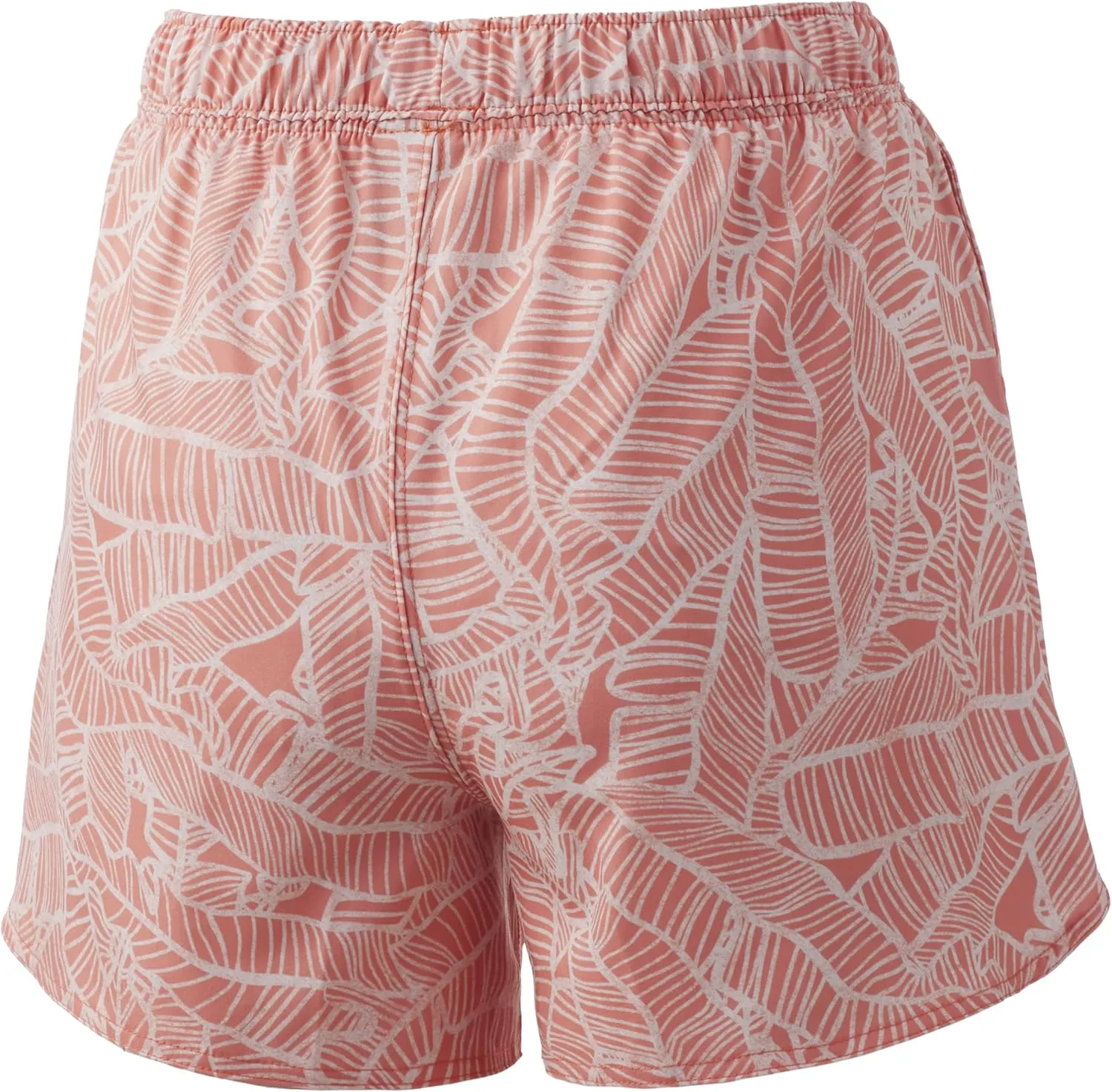 HUK Women's Volley Elastic Waist Quick-Dry Shorts  30 UPF