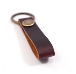 Leather Loop Keychain