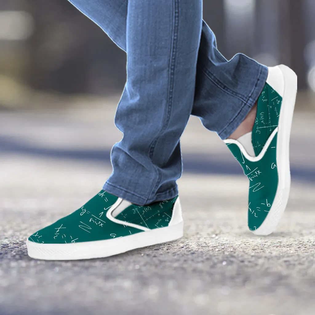 Math Teacher Slip Ons