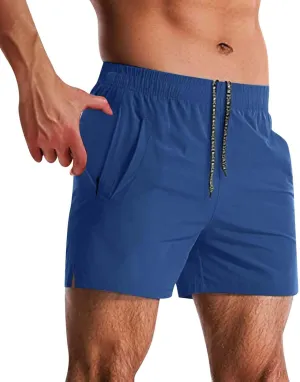 Mens Athletic Shorts Quick Dry Gym Workout Shorts Men Lightweight Sports Running Shorts with Pockets