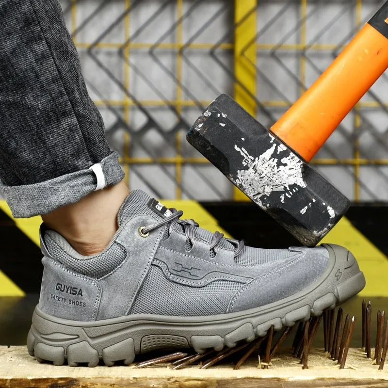 Men's Casual Shoes MCSSTY51 Safety Anti-smashing Anti-piercing Work Sneakers