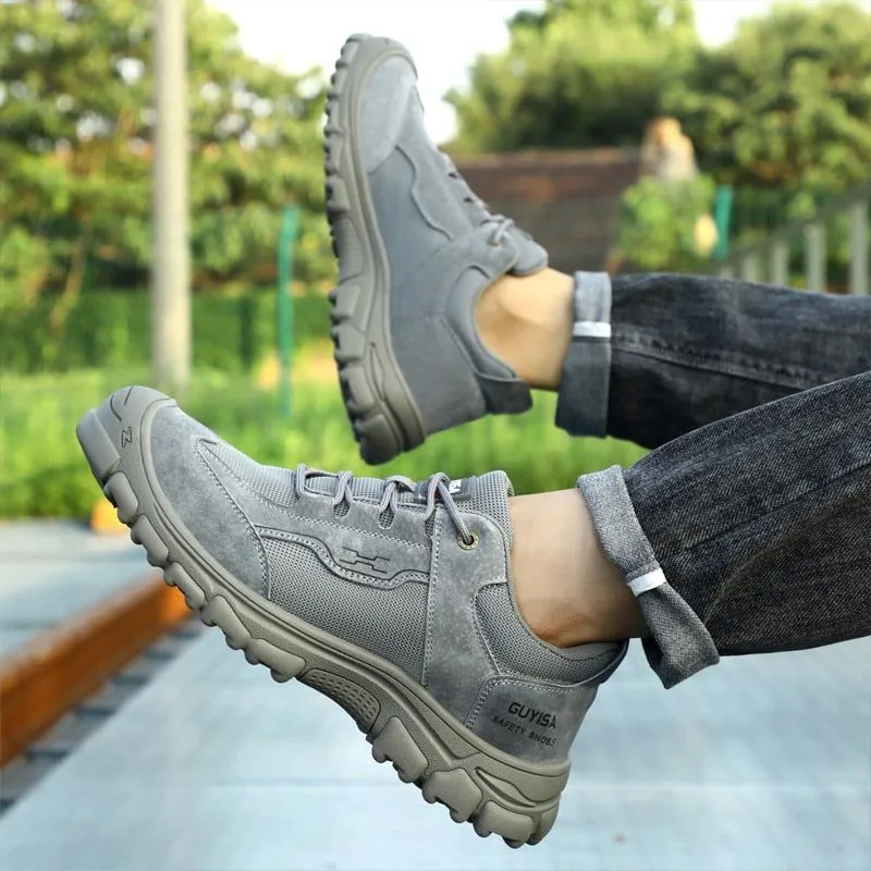 Men's Casual Shoes MCSSTY51 Safety Anti-smashing Anti-piercing Work Sneakers