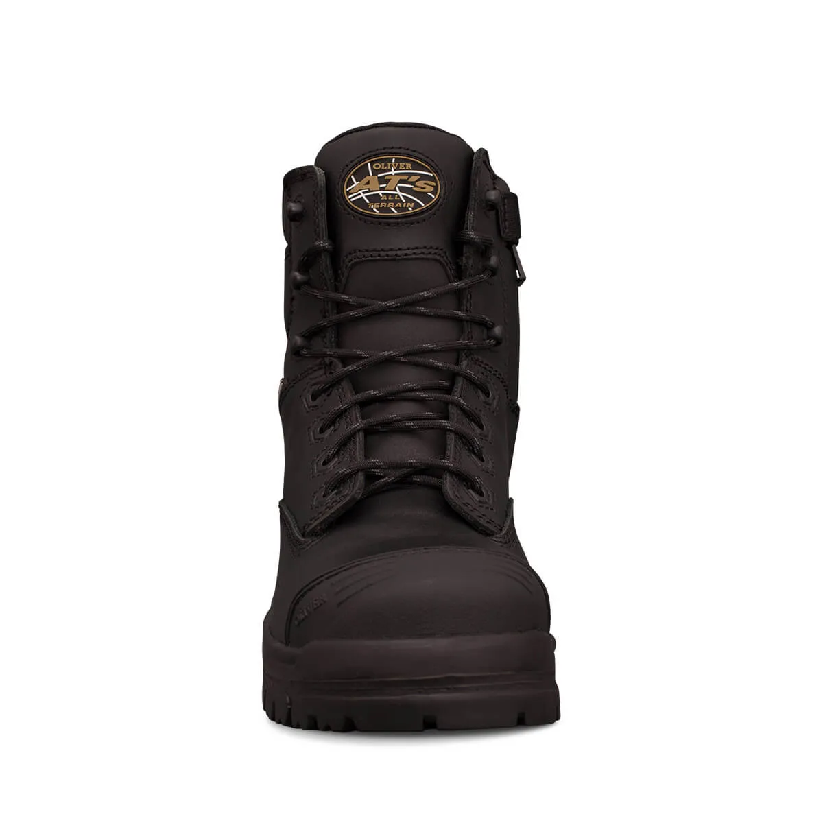 Oliver 45-645Z 150mm Black Zip Sided Boot