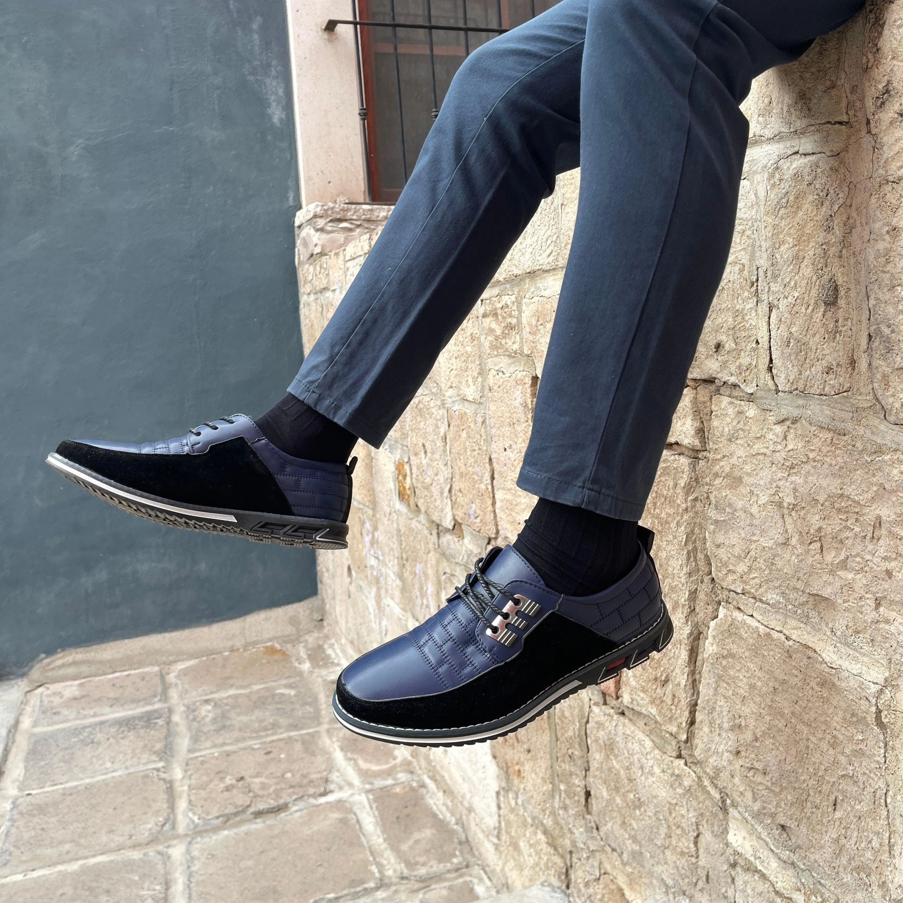 Oxford Derby | Men's Leather Lace-Up Dress Shoes