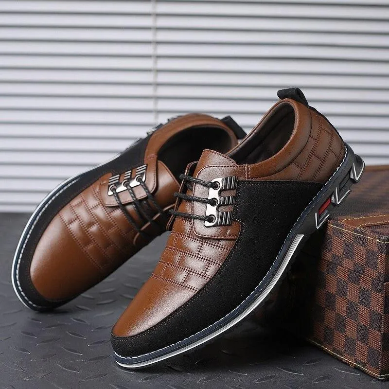 Oxford Derby | Men's Leather Lace-Up Dress Shoes