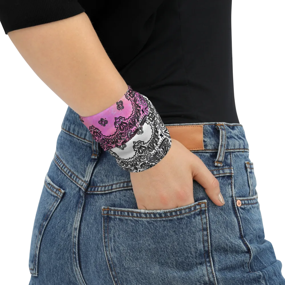ROYAL ICONIC | Bandana Flag Tie Dye Acid Wash Aether Pour Unisex 3-in-1 Facemask Gaiter HueMan Gang Cray On Color Cloud Pink Neon Vaporwave