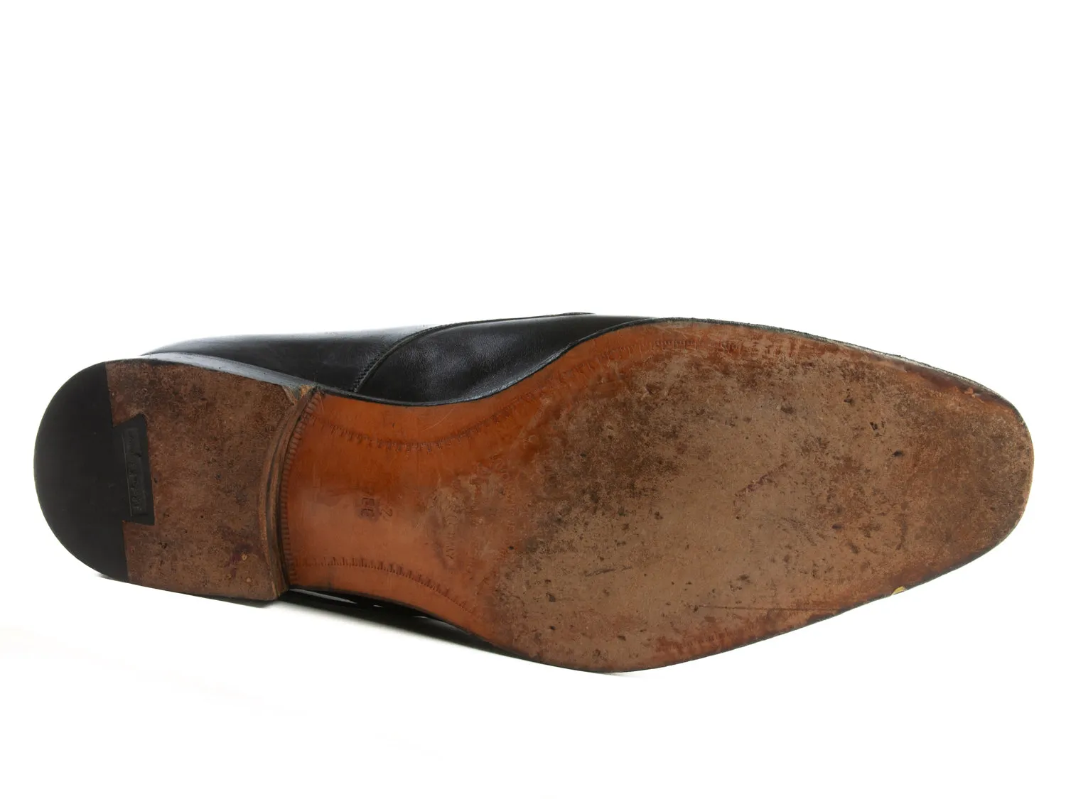 Salvatore Ferragamo Black Derby Shoes