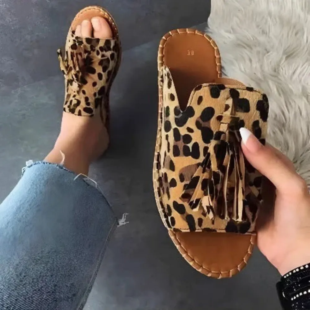 Sofia - Tropical Sunset Sandals