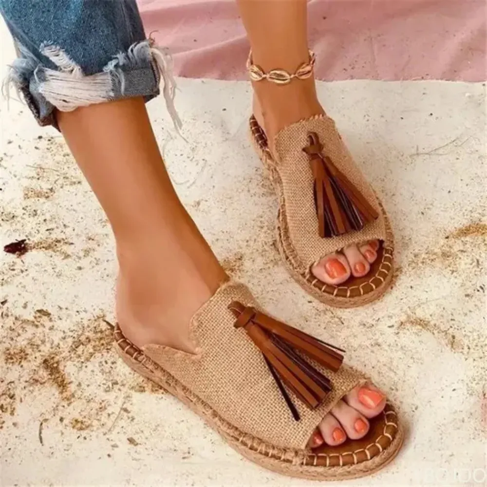 Sofia - Tropical Sunset Sandals