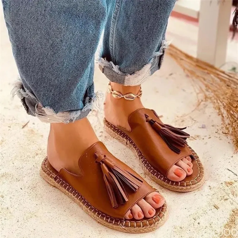 Sofia - Tropical Sunset Sandals
