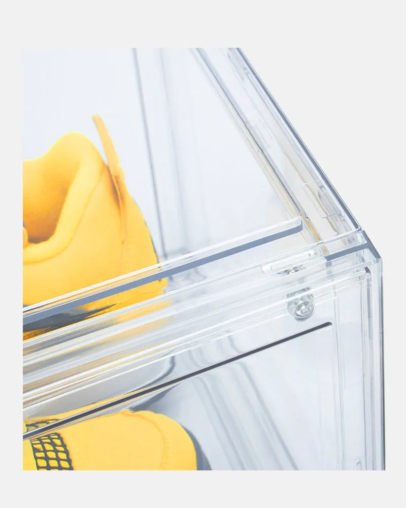 SSS ESSENTIALS ULTRA CLEAR SNEAKER DISPLAY CRATE (SIDE OPENING)