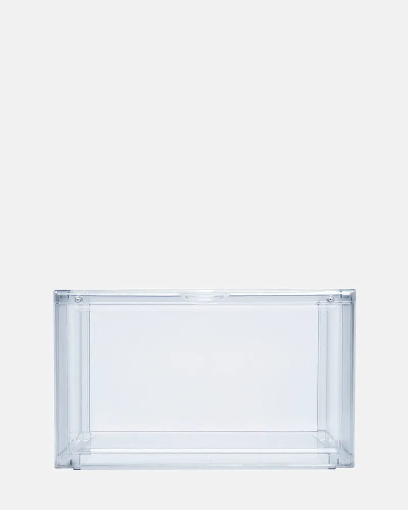 SSS ESSENTIALS ULTRA CLEAR SNEAKER DISPLAY CRATE (SIDE OPENING)
