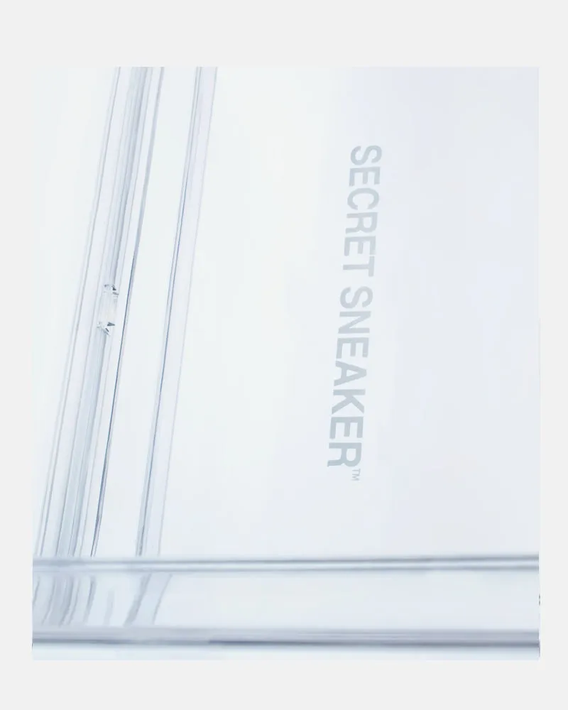 SSS ESSENTIALS ULTRA CLEAR SNEAKER DISPLAY CRATE (SIDE OPENING)