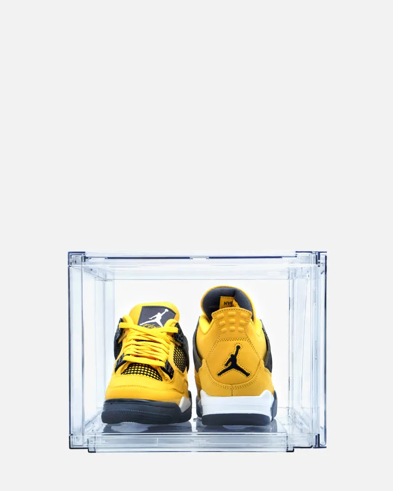SSS ESSENTIALS ULTRA CLEAR SNEAKER DISPLAY CRATE (SIDE OPENING)