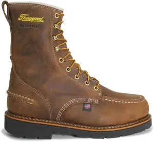 Thorogood V-Series 6 Waterproof Composite Toe Work Boots for Men - Premium Leather with Goodyear Storm Welt, Comfort Insole, and Chevron Traction Outsole; ASTM Rated