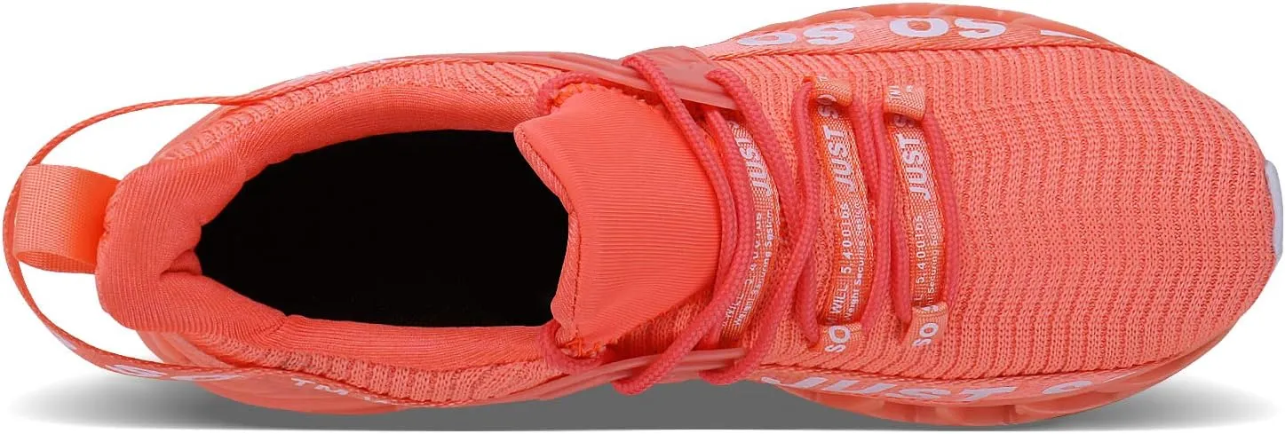 UMYOGO Women's Running Shoes Non Slip Athletic Tennis Walking Blade Type Sneakers
