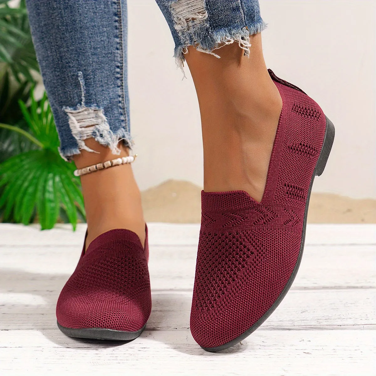 Womens Summer Casual Flat Loafers