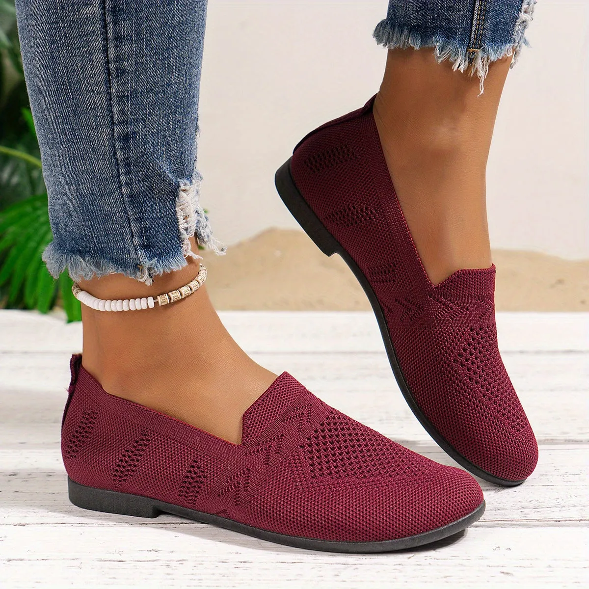 Womens Summer Casual Flat Loafers